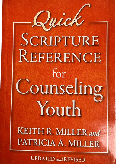 Quick Scripture Reference for Counselling Youth