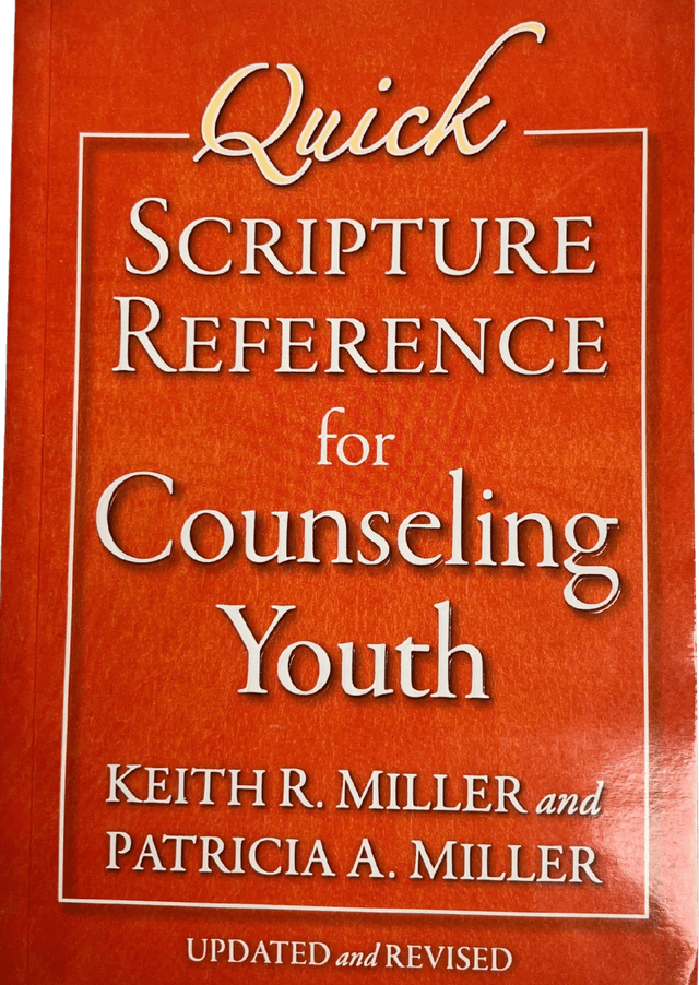 Quick Scripture Reference for Counselling Youth